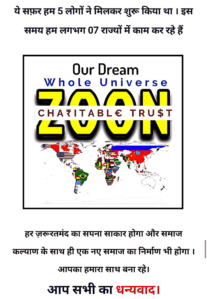 Zoon Trust Dream Universe Map